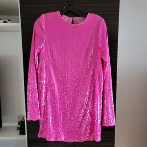 Show me your mumu maddison hot pink mini dress size small